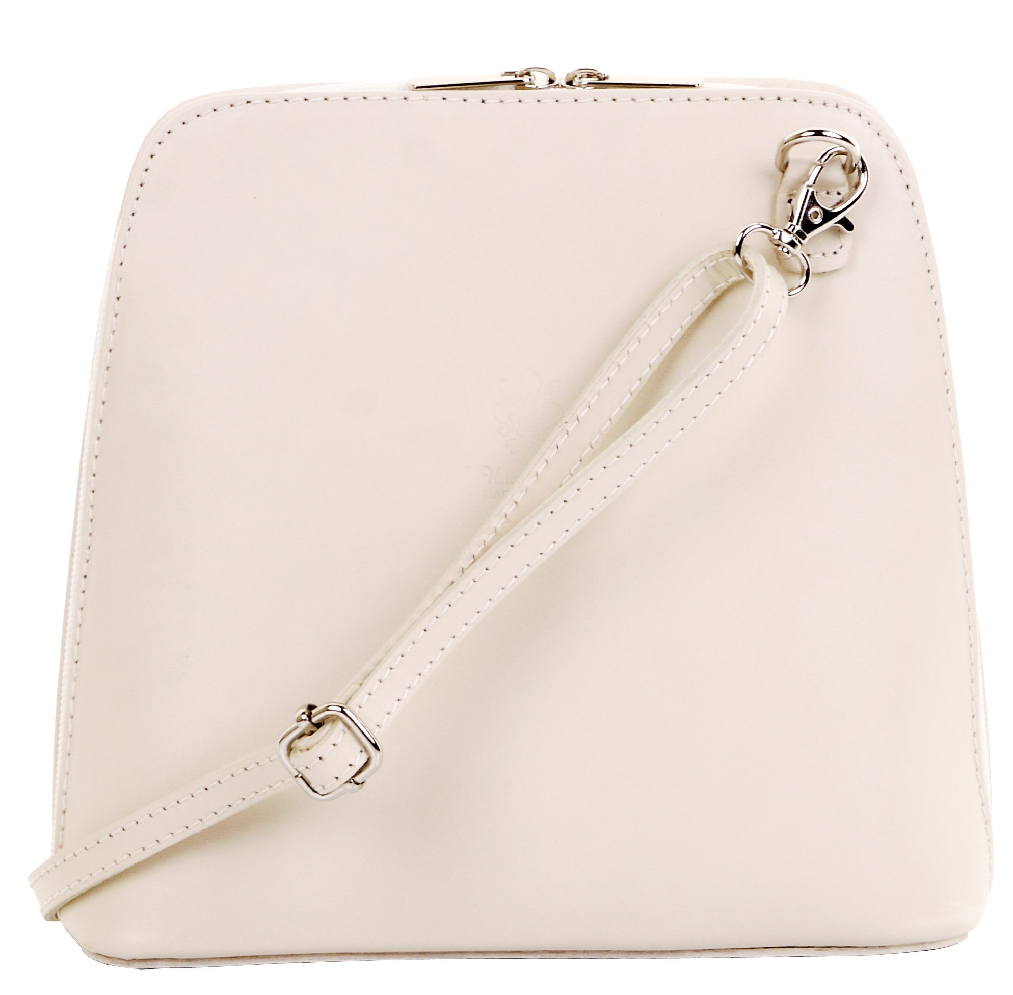 Primo Sacchi Ladies Italian Smooth Leather Small Cross Body or Shoulder Bag Handbag