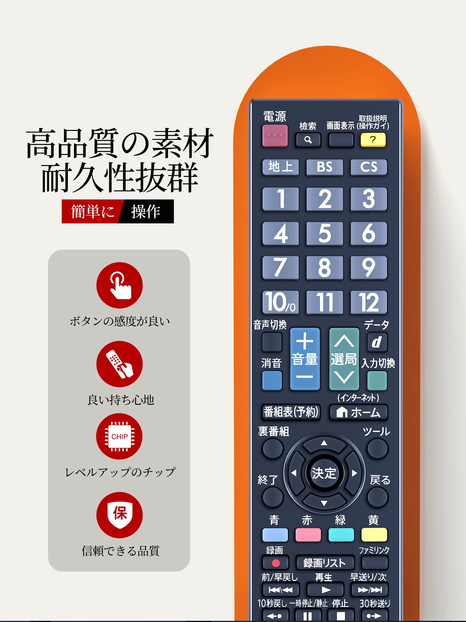 Amazon | AHTHA GB154SA テレビリモコン for SHARP シャープテレビ