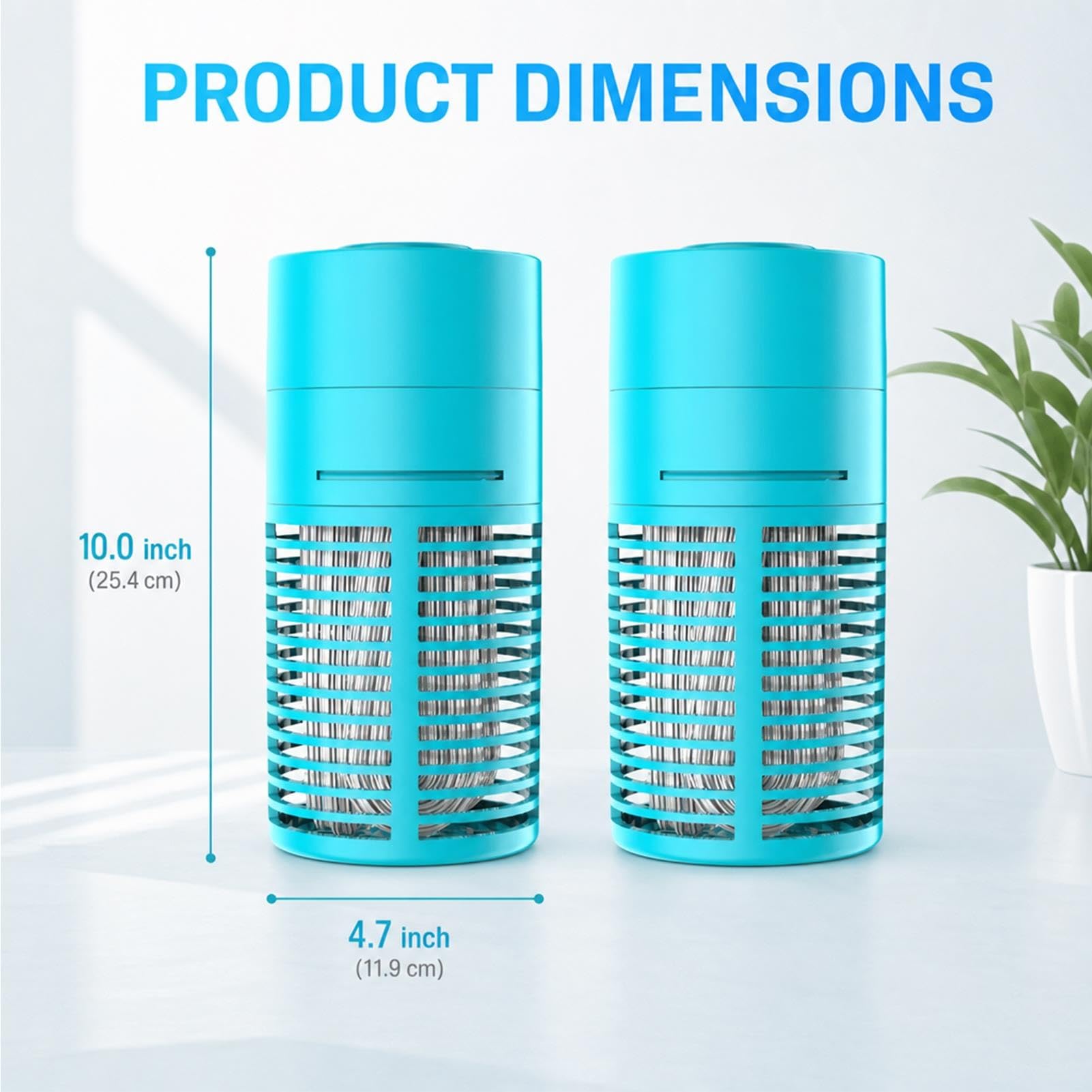3 Wkładów Filtracyjnych Wody PVDF Ultrafiltration, 10x4,7",zmywalny,wymienny Filtr Wstępny,filtracja 0,01 Mikrona Całego Domu,pod Zlewem I Systemów Odwróconej Osmozy RO