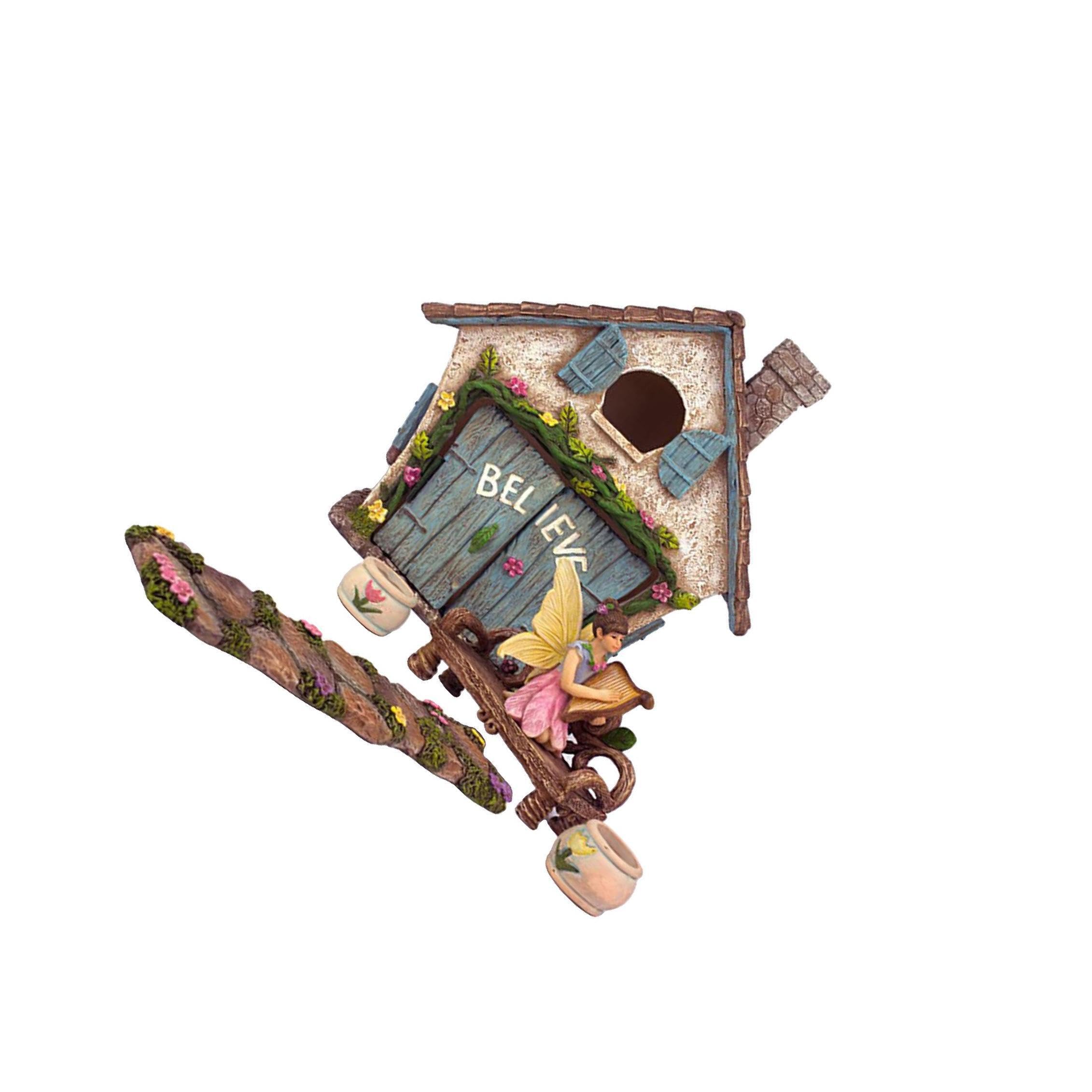 Maison de fées d'extérieur pour Adultes, Terrarium, Village de Noël