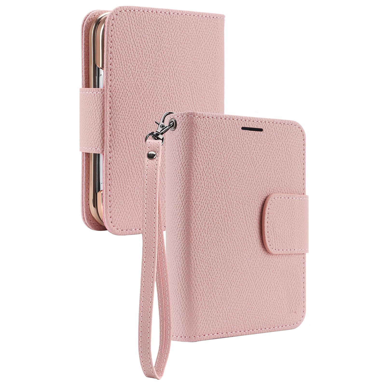 Składane etui do iPhone Duo, 2 w 1, magnetyczny portfel, zdejmowany