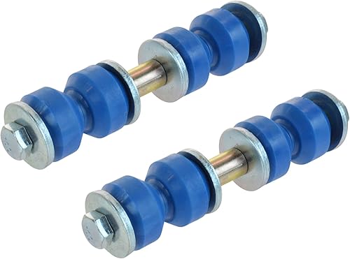 Miniatura 360 de TRQ Kit de suspensión delantera, conjunto de amortiguadores y resortes, barra estabilizadora, enlace estabilizador compatible con Chevrolet