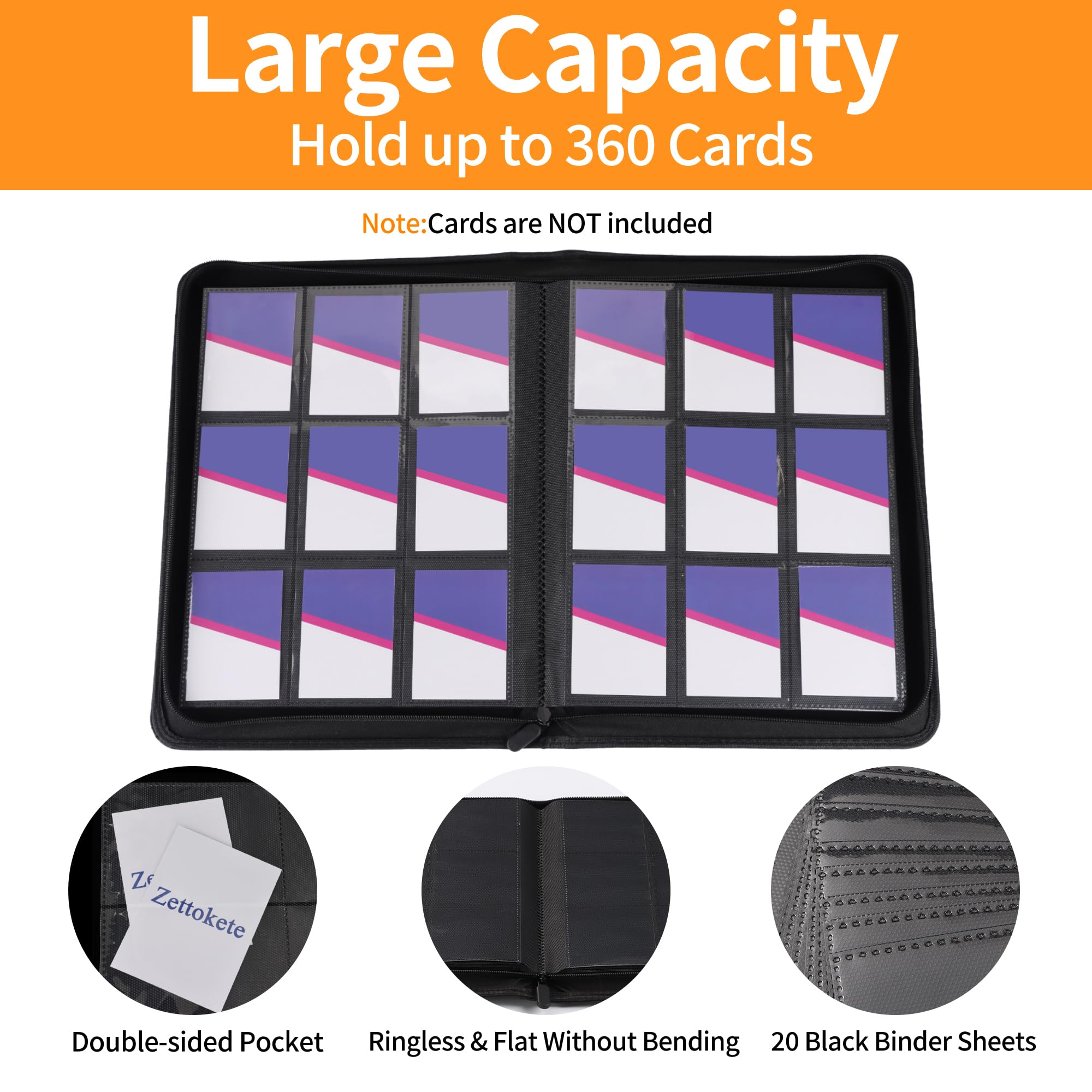 card sleeves with rounded corners NEW P’kup™ Infinity Card Sleeves main image 1