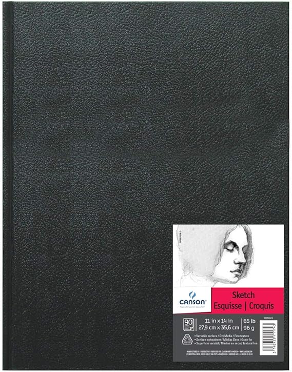 Canson 100510419 Artist Series Sketch Book Paper Pad, for