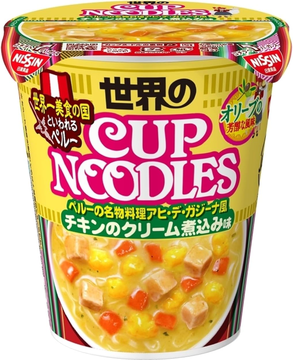 カップヌードル ペルー式チキンのクリーム煮込み味