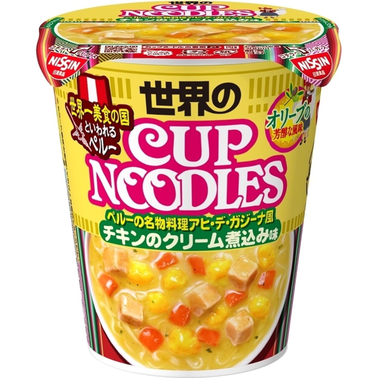 Amazon.co.jp: カップヌードル ペルー式チキンのクリーム煮込み味 81g