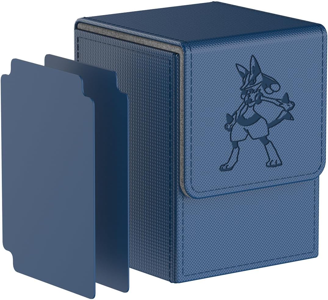 ULTRGEE Deck Box for PTCG Cards, TCG Deck Box Fits 110