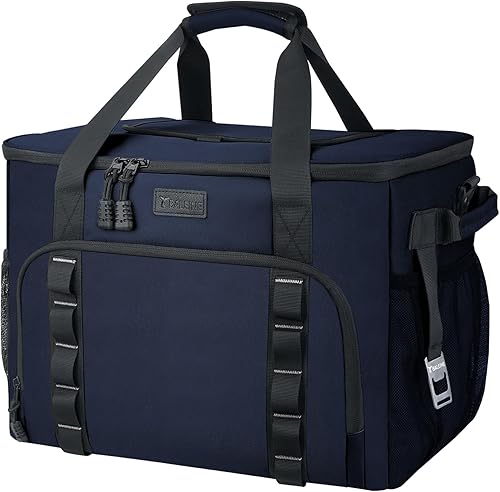 BALEINE Bolsa térmica suave extragrande, enfriador portátil a prueba de fugas, volumen de 4060 latas para playa, camping, kayak, viajes y viajes por