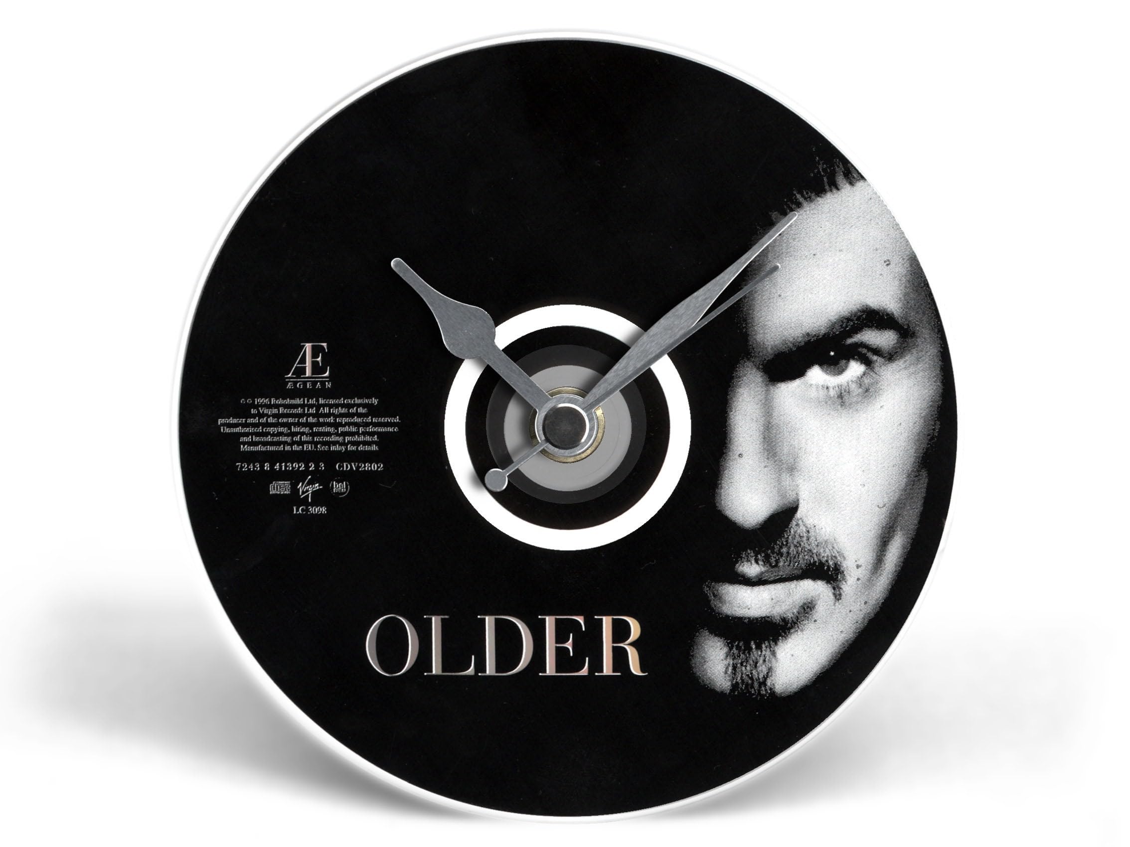Newfangled Things George Michael Older CD Clock
