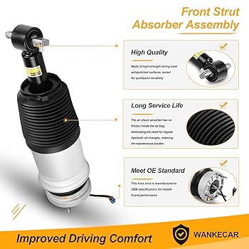 Amazon.com: Pair Front Air Strut Shock Assembly w/Magnetic