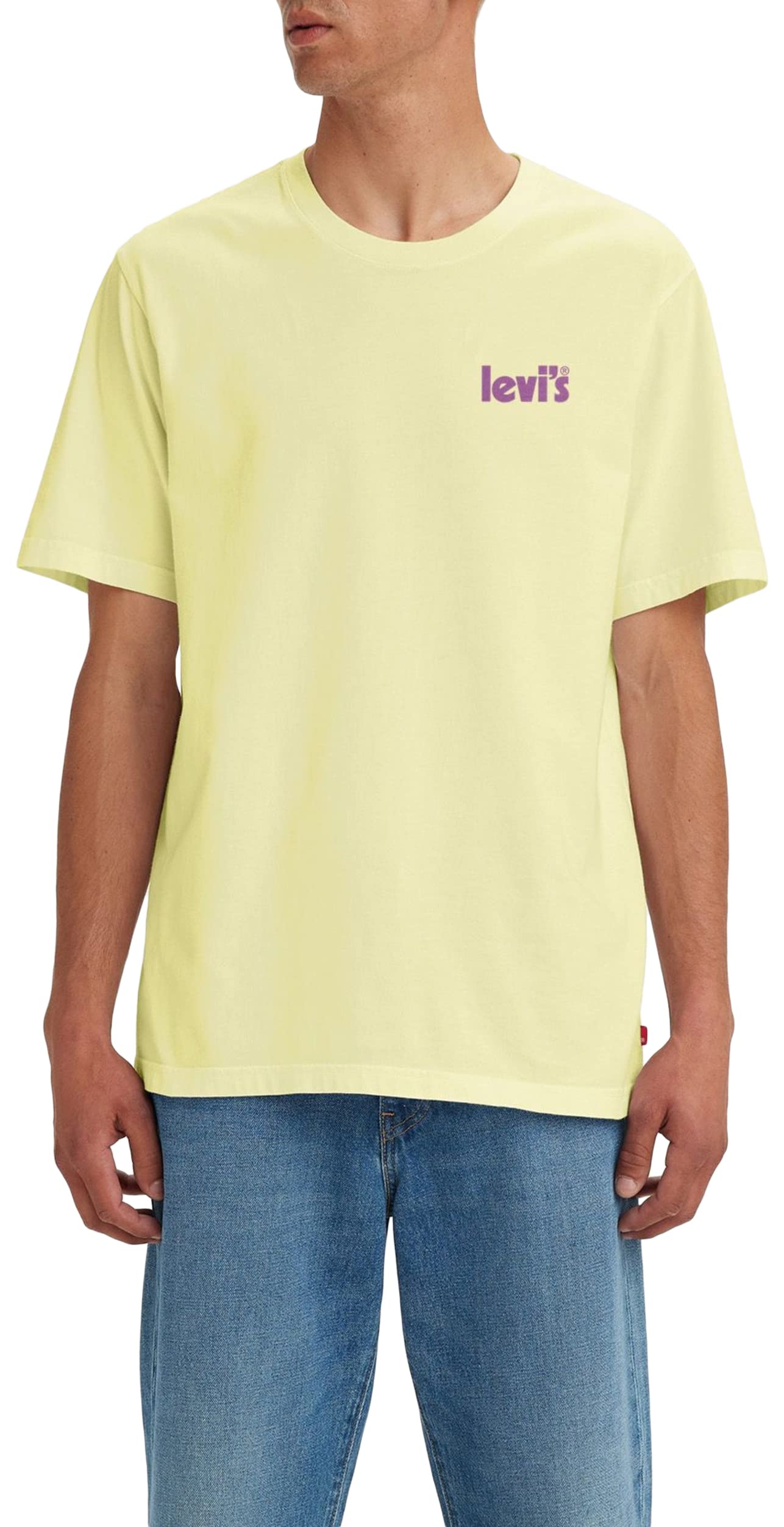 Levi's Ss Relaxed Fit Tee Camiseta, Core Poster Lemonade, XL Hombre