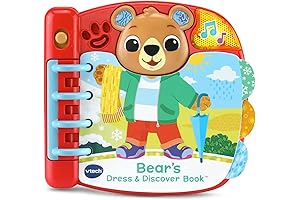 VTech Bear's Dress and Discover Book