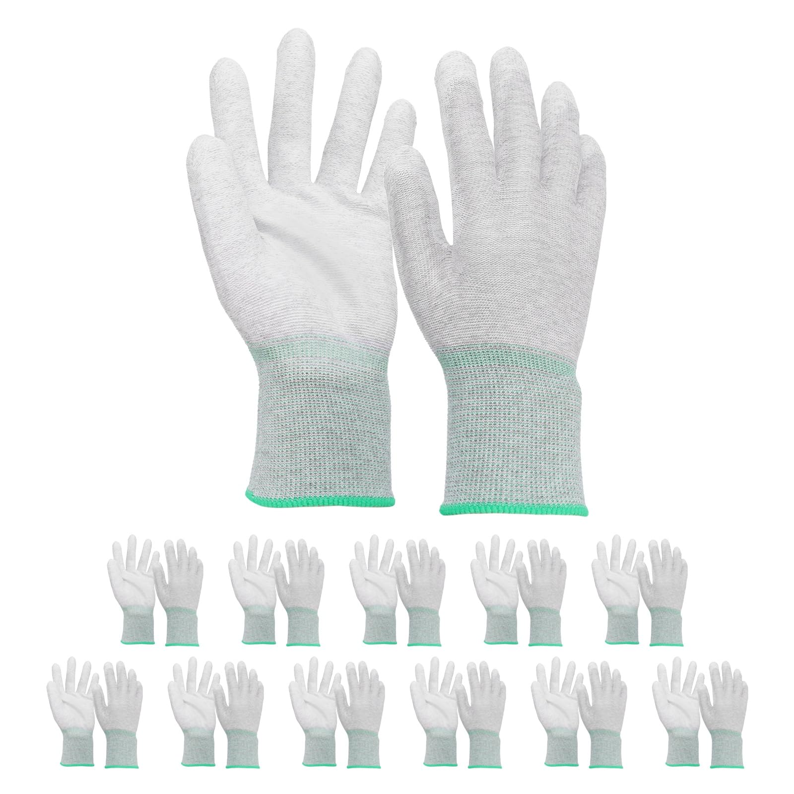 Guantes antiestáticos ESD para evitar descargas electrostáticas al armar PC 7