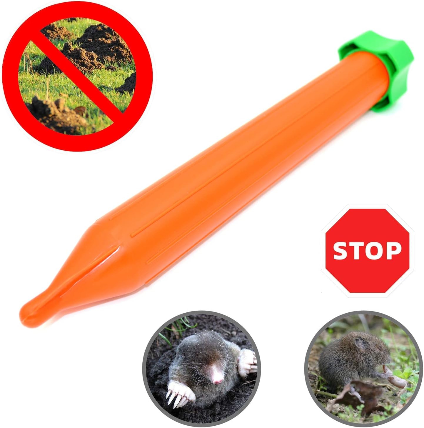 Pest X Repel KR8 Vibrasonic Mole Repellent, Pest Control, Rodent