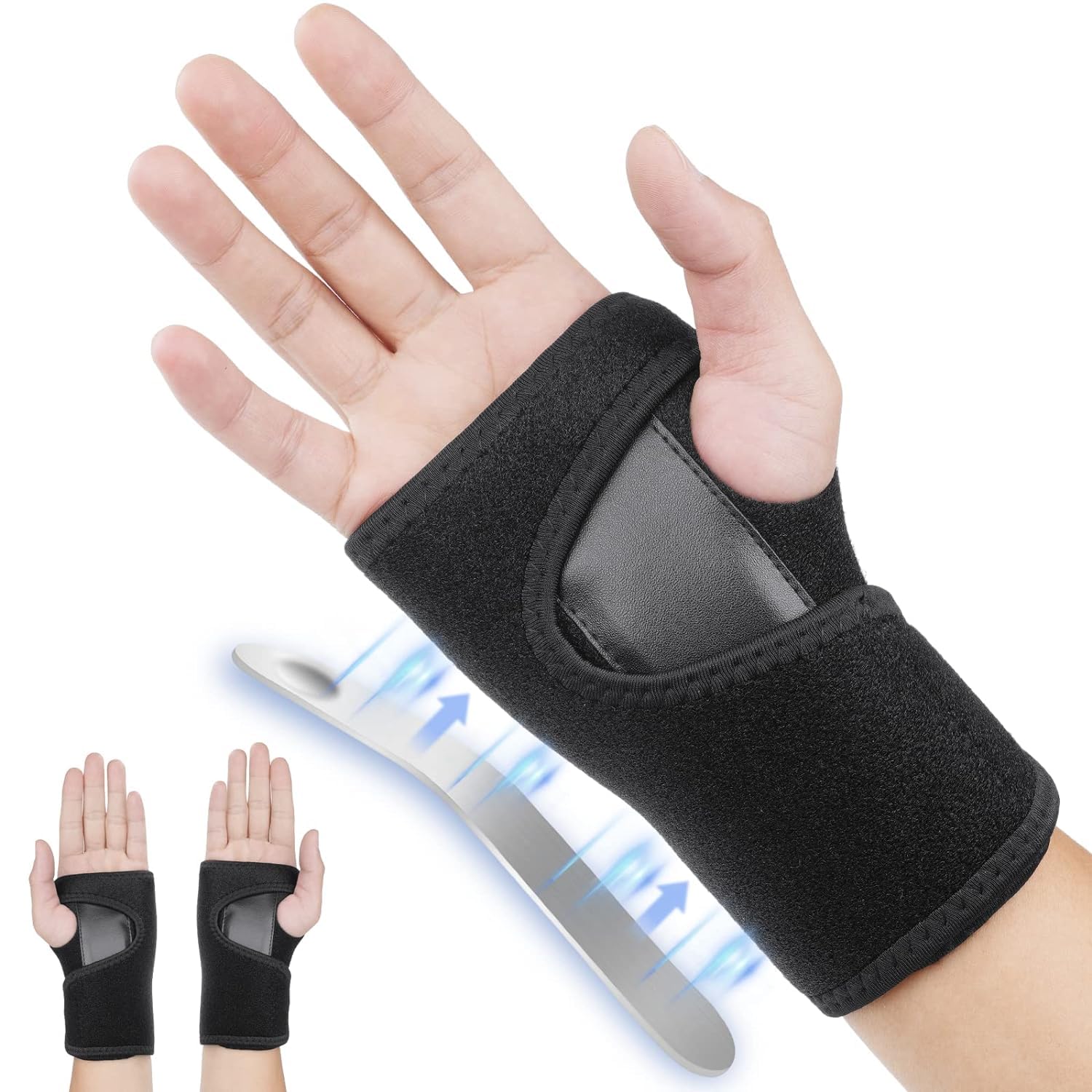 Sehnenentzündung und Gelenkschmerzen Kompressionsschiene Entlastet Handgelenk Tendinitis Karpaltunnel Handgelenk Strap Handgelenk Brace Unterstützung Atmungsaktive Handgelenk bieten Schiene Brace