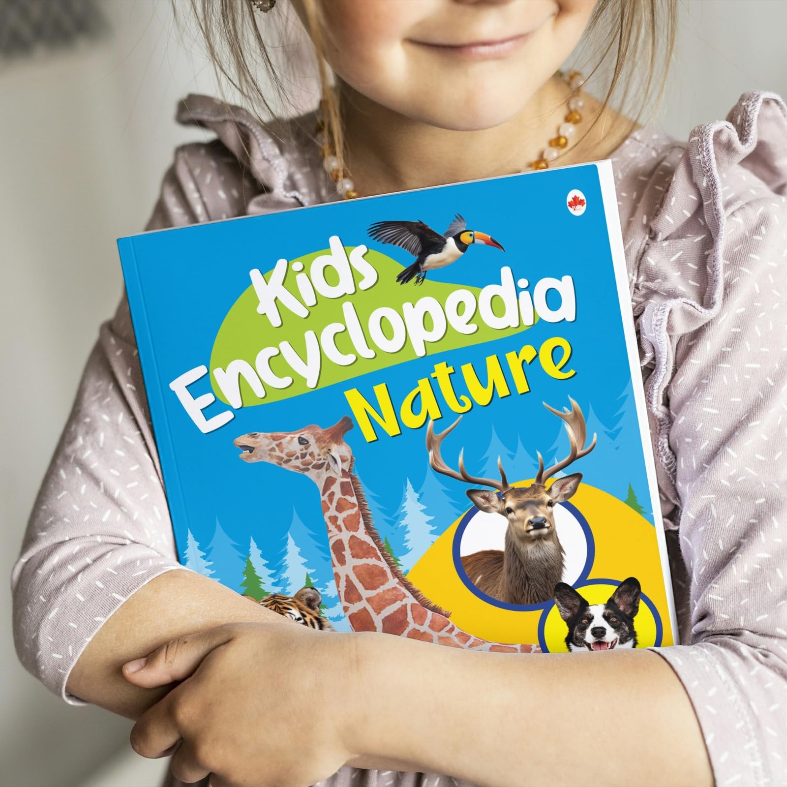 Kids Encyclopedia (Illustrated) - Nature - Knowledge Book for Kids - Age 6+ - Animals, Birds, Plants - Crustaceans - Leopard - Zooplankton - Flamingo - Seagull - Pelican - Tulip - Bamboo - Groundnut 4