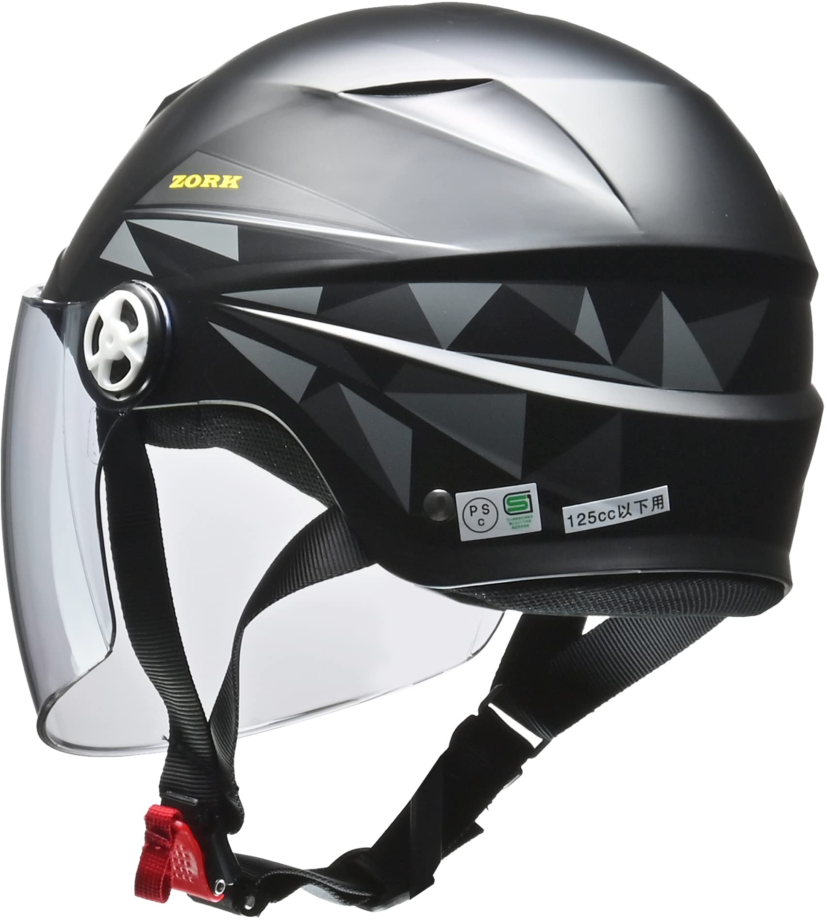 Amazon | リード工業(LEAD) バイク用ハーフヘルメット ZORK (ゾーク