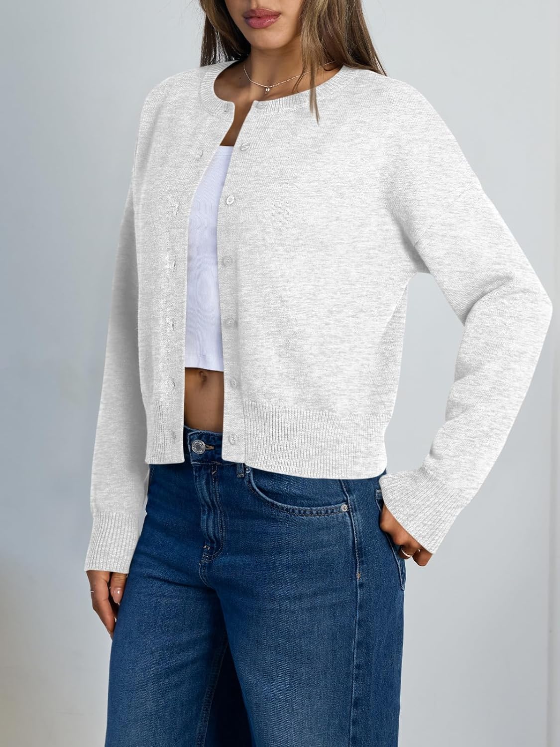 Elevate Your Style: Trendy Queen Cropped Cardigan Review for Y2K Fall Fashion!