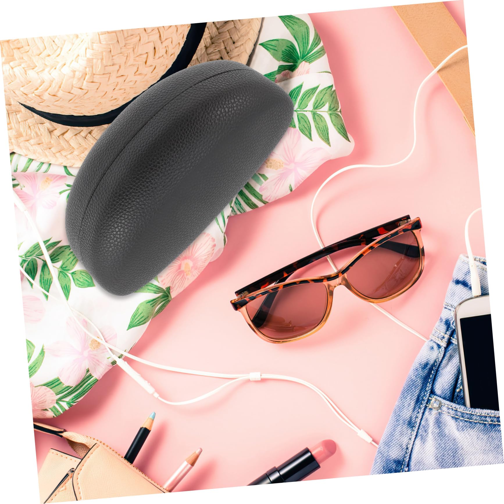 VALICLUD Étui À Lunettes De Soleil Titulaires Dur Cas Étui Lunettes Organisateur De Voyage Pour Lunettes De Soleil Étui À Lunettes Rigide Pour Femme Doublure En Pvc