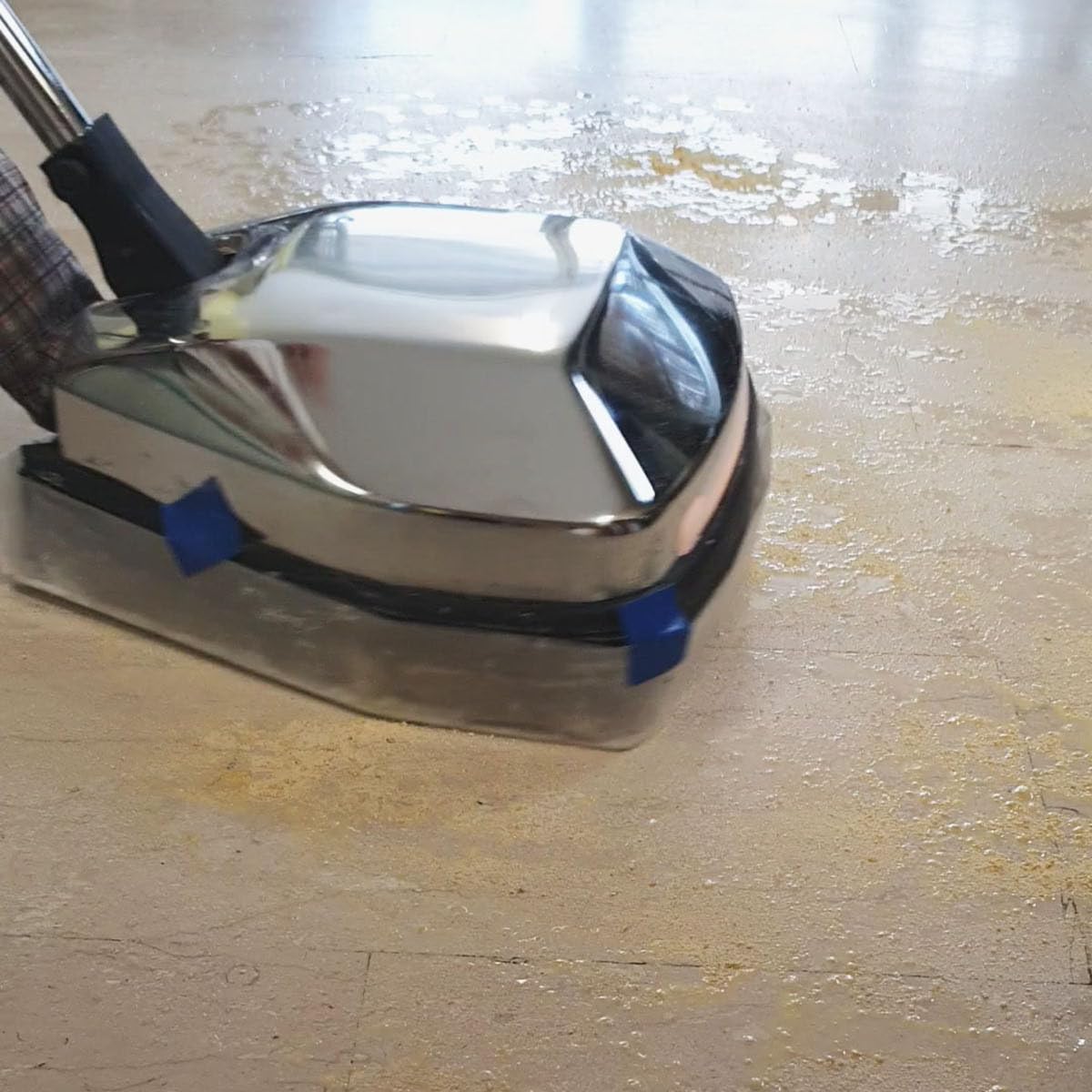 BMC Rigenera Pavimento Marmo kit 5” per utilizzare una normale lucidatrice domestica come levigatrice con dischi abrasivi e lucidanti 125mm per riportare a specchio pavimenti in marmo opachi