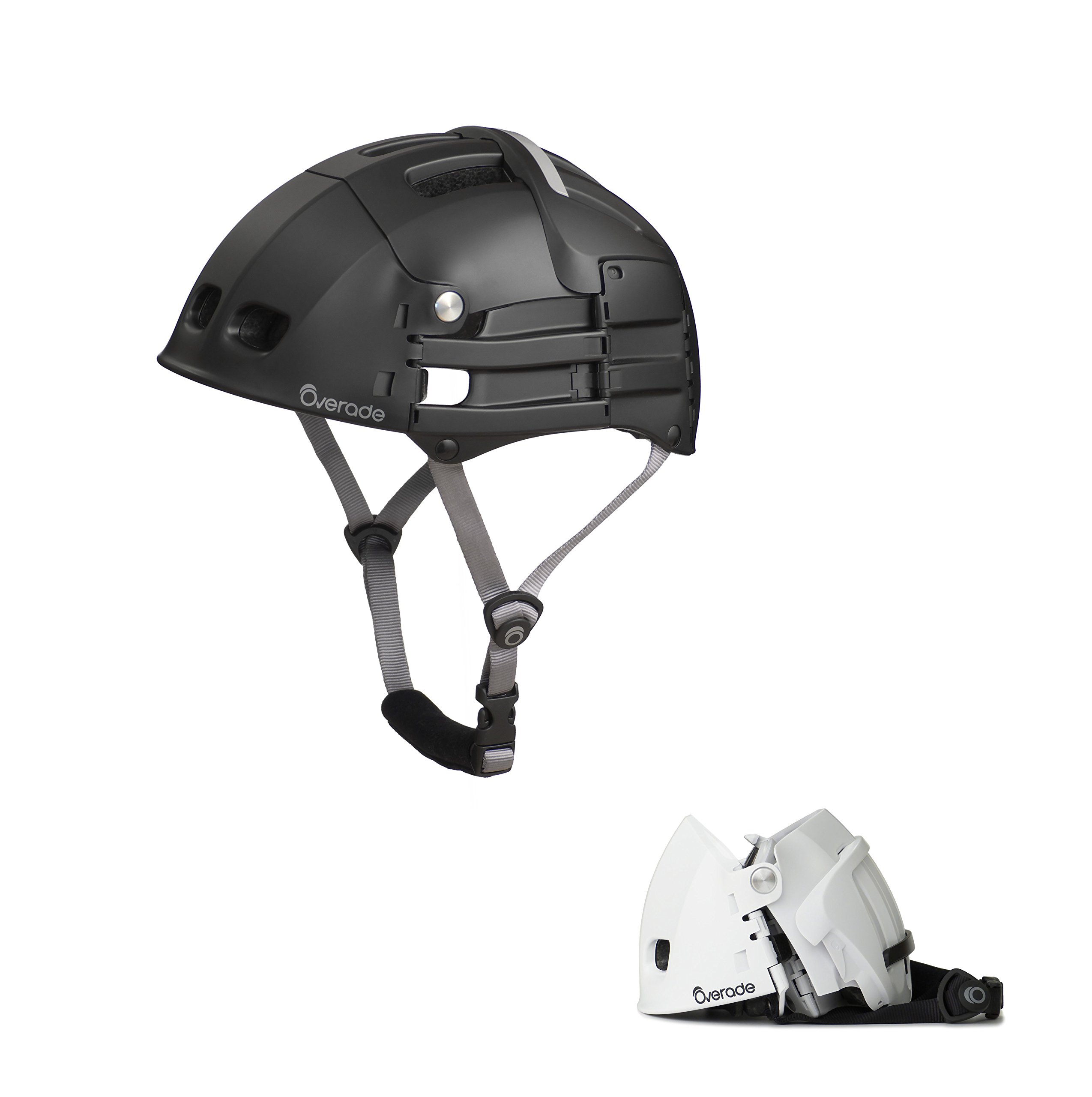 Overade Plixi Foldable Helmet Black Colour Size L Xl Bike