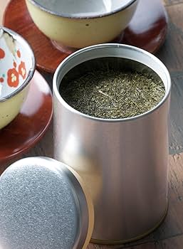 Amazon.co.jp: 茶筒 ブリキ 保存缶 12cm シルバー キッチン用品