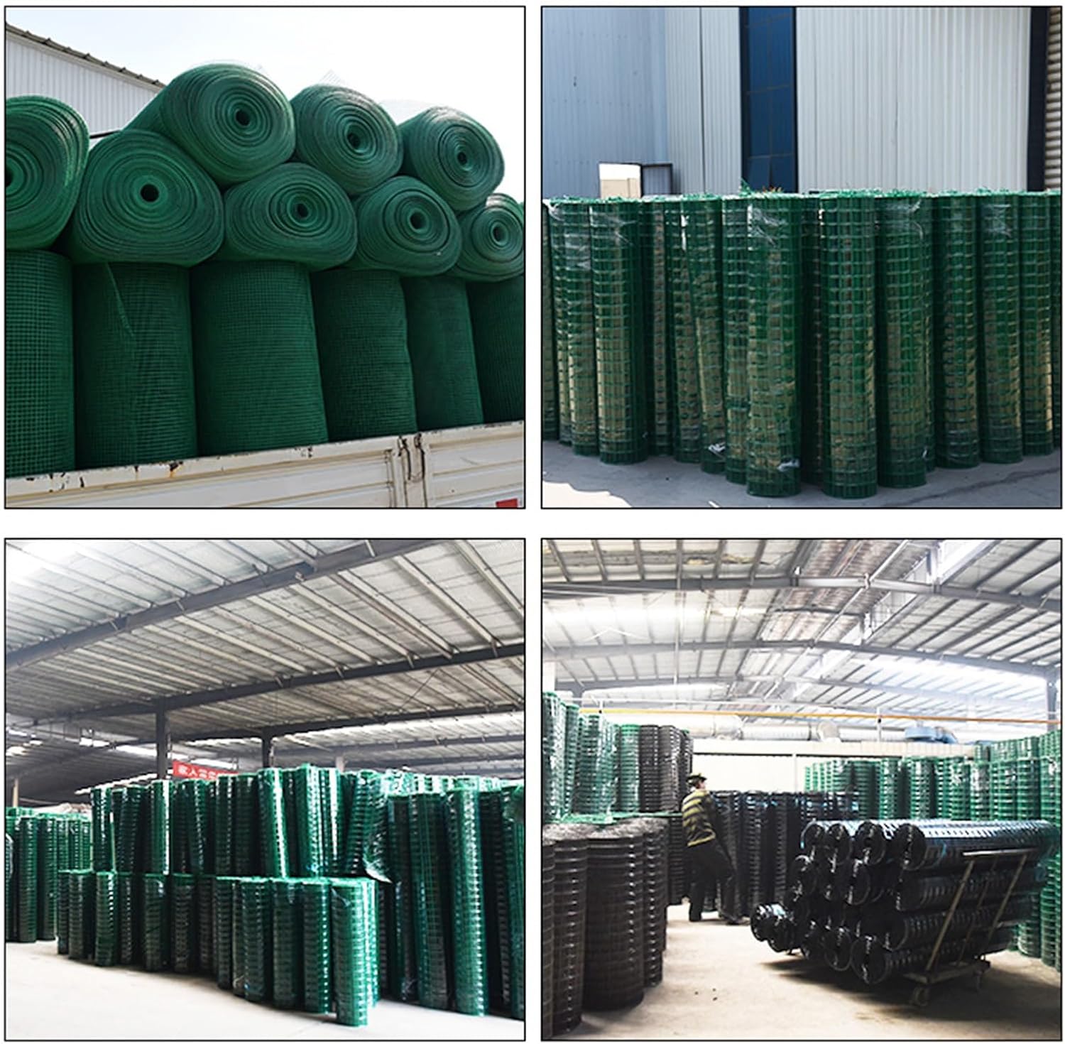 Heavy Duty PVC Coated Welded Wire Mesh Fence 3x3cm, 1.6mm Diameter, 1.5x18m - Durable Garden Fencing for Vegetable Plant Protection, Reusable, Weather Resistant