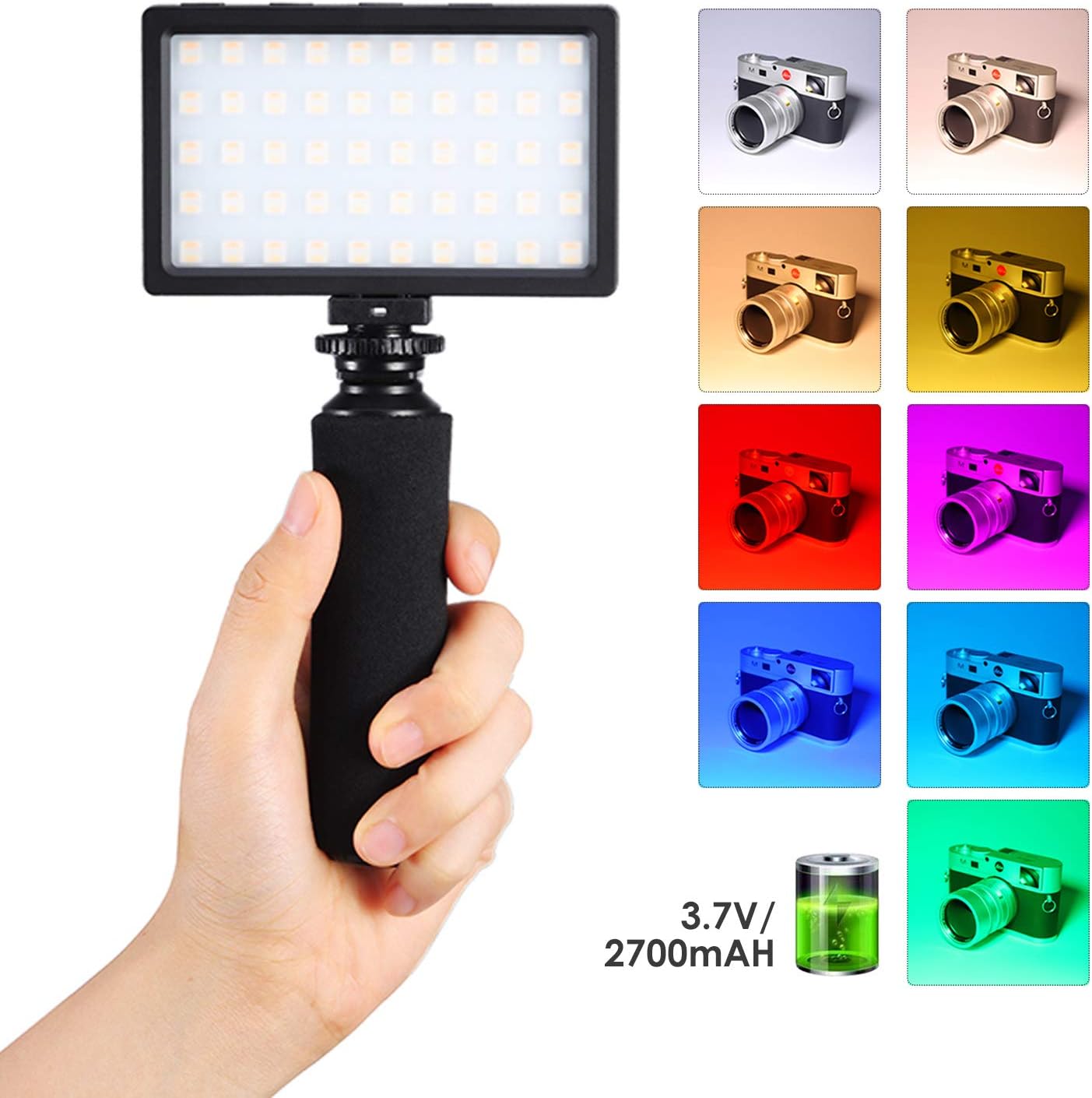 luce a colori per il video