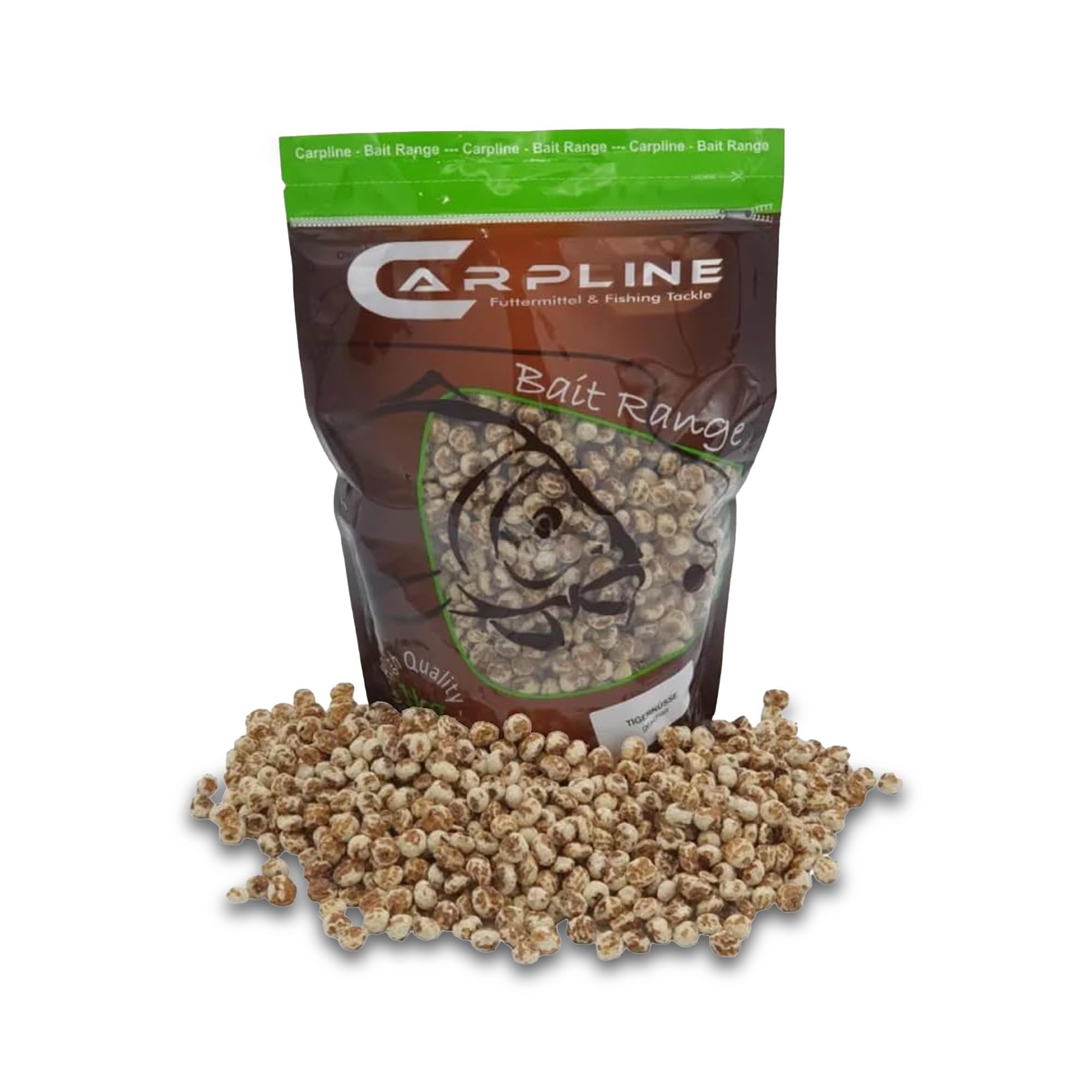 Tigernüsse - 5 Kg - weiß und geschält, Angelköder für Karpfen, zum Anfüttern & Angeln, Grundfutter, Carp Baits, Fischfutter & Karpfenköder, geringer Beifang