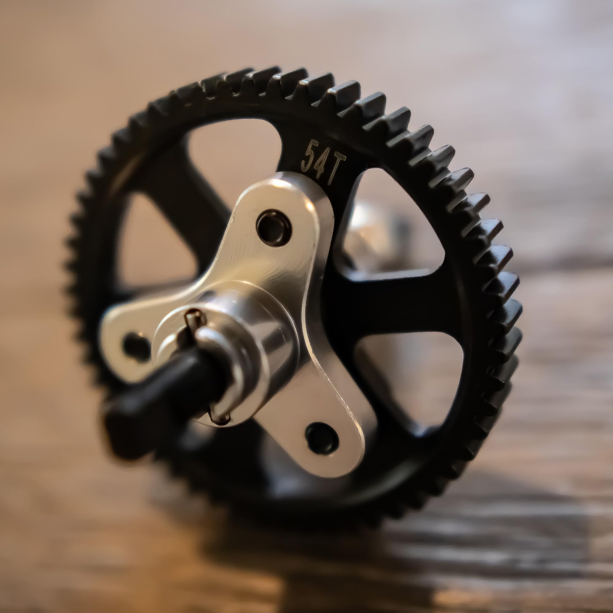 Cobra Racing 54T Metal Spur Gear 32P with Clutch Eliminator fits 1/10 RC 4x4 Slash, Rustler, Stampede, Hoss, Rally and More!