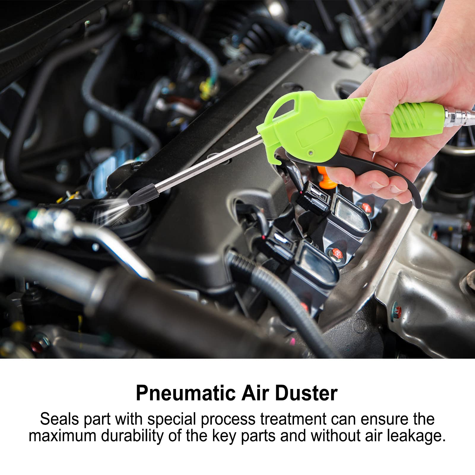 YWBL-WH Multifunction Pneumatic Duster High Pressure Air Duster for Cleaning Dust, Crumbs, Laptop, Tower Fans, Blow Dust Gun