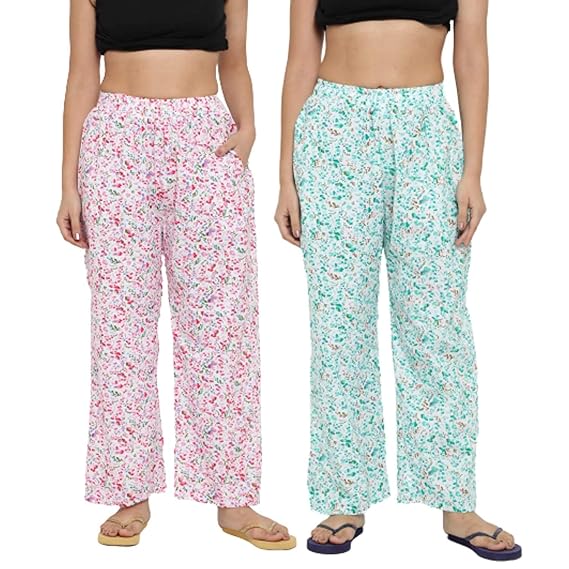 Free size night pants for ladies Clearance