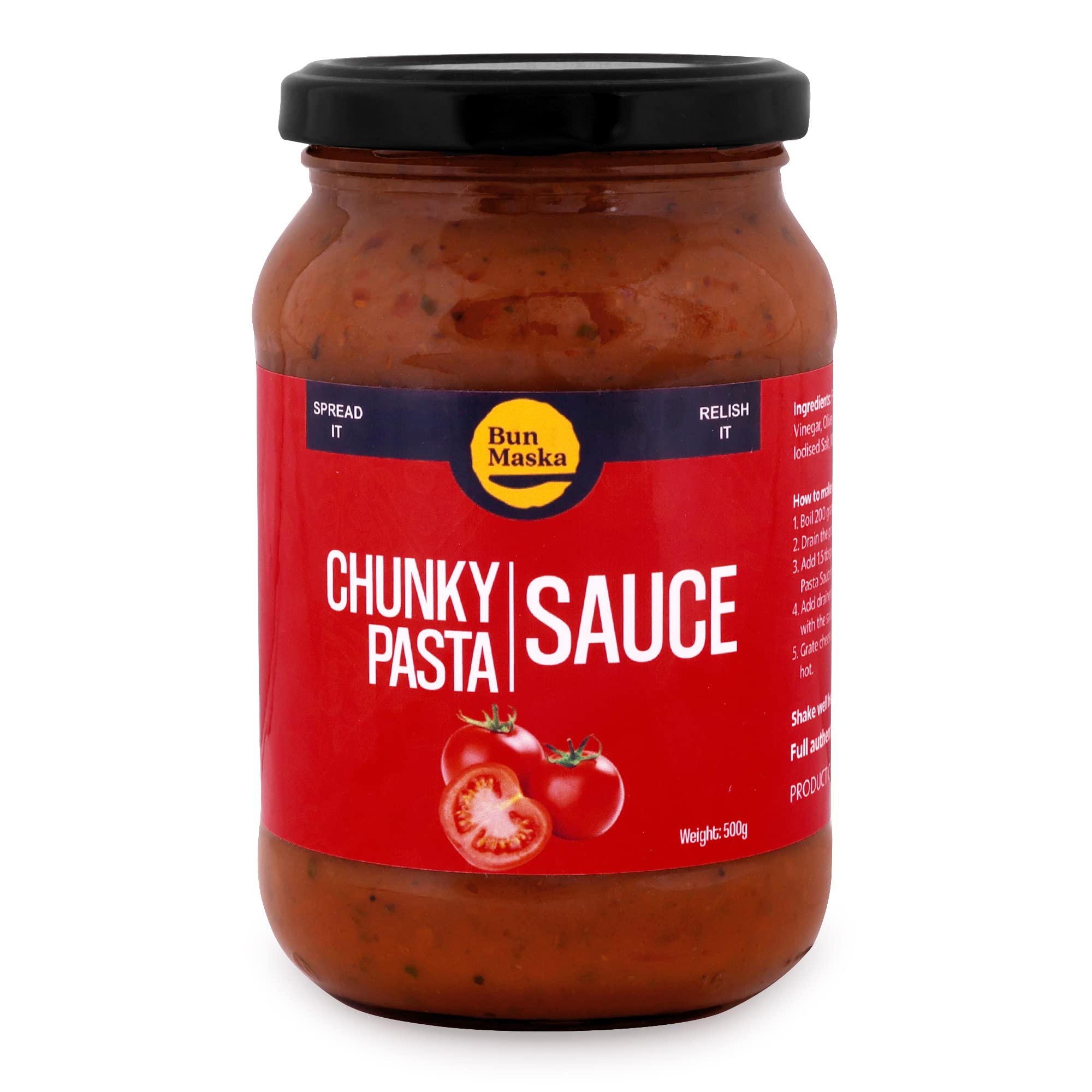 Buy Bun a Chunky Pasta Sauce Original Pasta Sauce with Hand Crushed