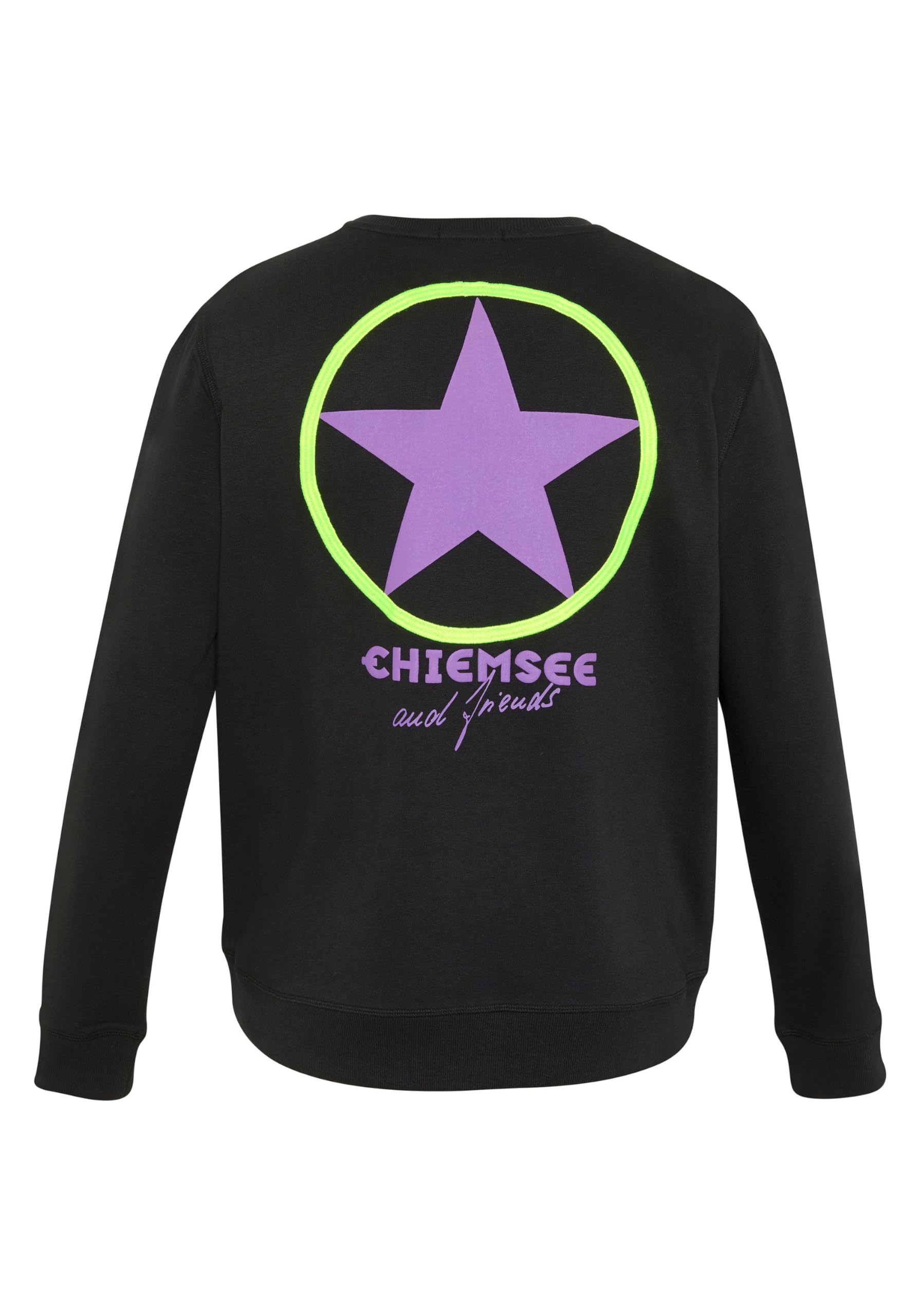 Chiemsee Sweatshirt mit Label-typischem Backprint