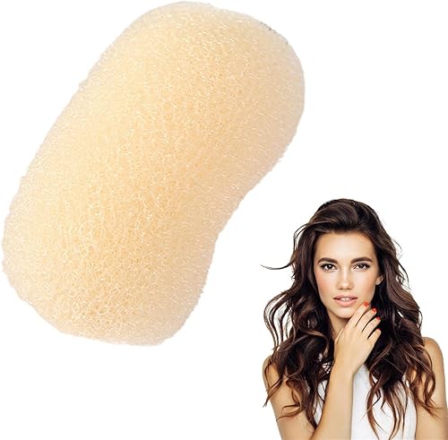 Miniatura 9 de Esponja para aumentar el volumen del cabello, almohadilla de esponja para el cabello con clip BB, práctica esponja para el cabello, fácil de usar,