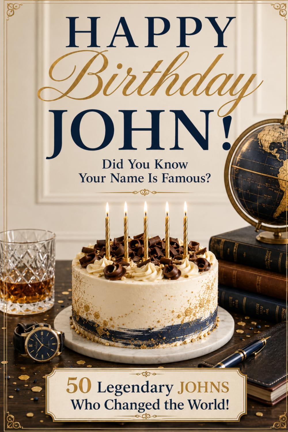 Happy Birthday, JOHN! Did You Know Your Name Is Famous?: 50 Legendary Johns Who Changed the World