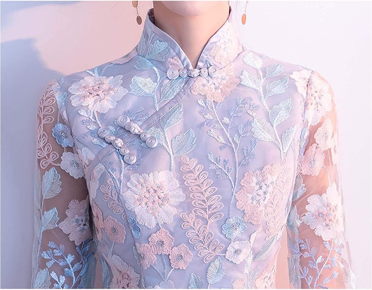 ブライズメイドドレスパーティードレスレディース6タイプ花嫁の介添えお揃いチャイナドレス中国風チャイナー二次会フォーマルドレス謝恩会発