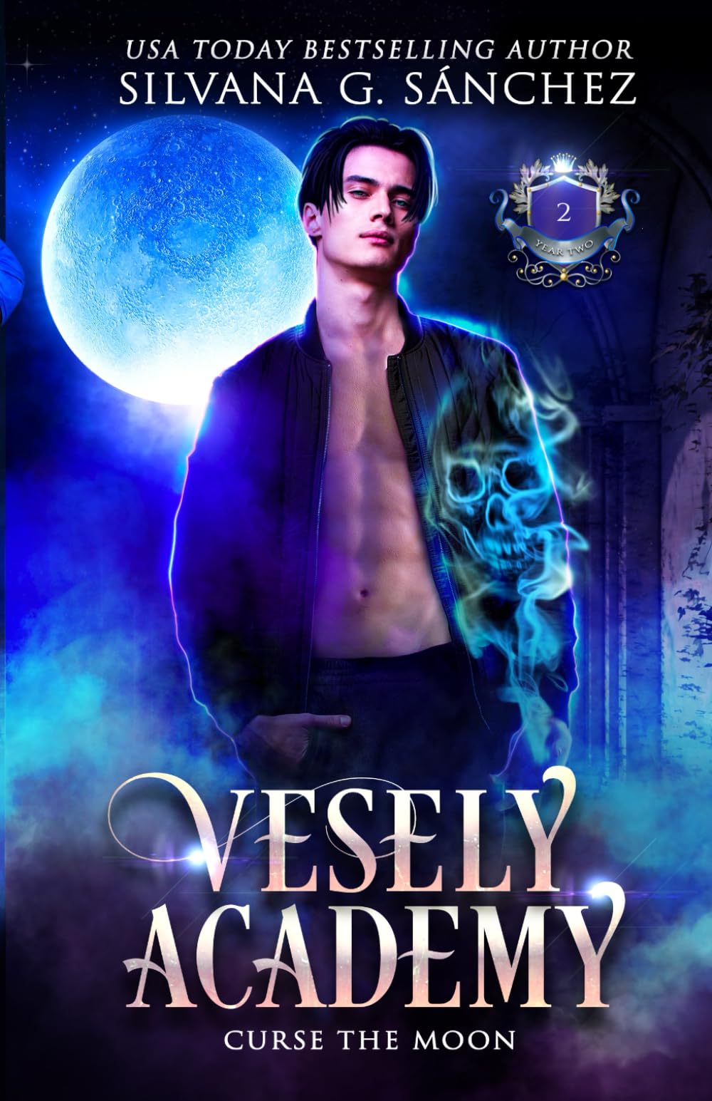 Vesely Academy: A Paranormal Academy Mini Series (Book 2): Curse the Moon