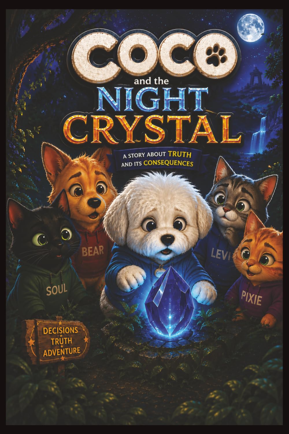 Coco and the Night Crystal: A Story About Truth, Choices, and Their Consequences