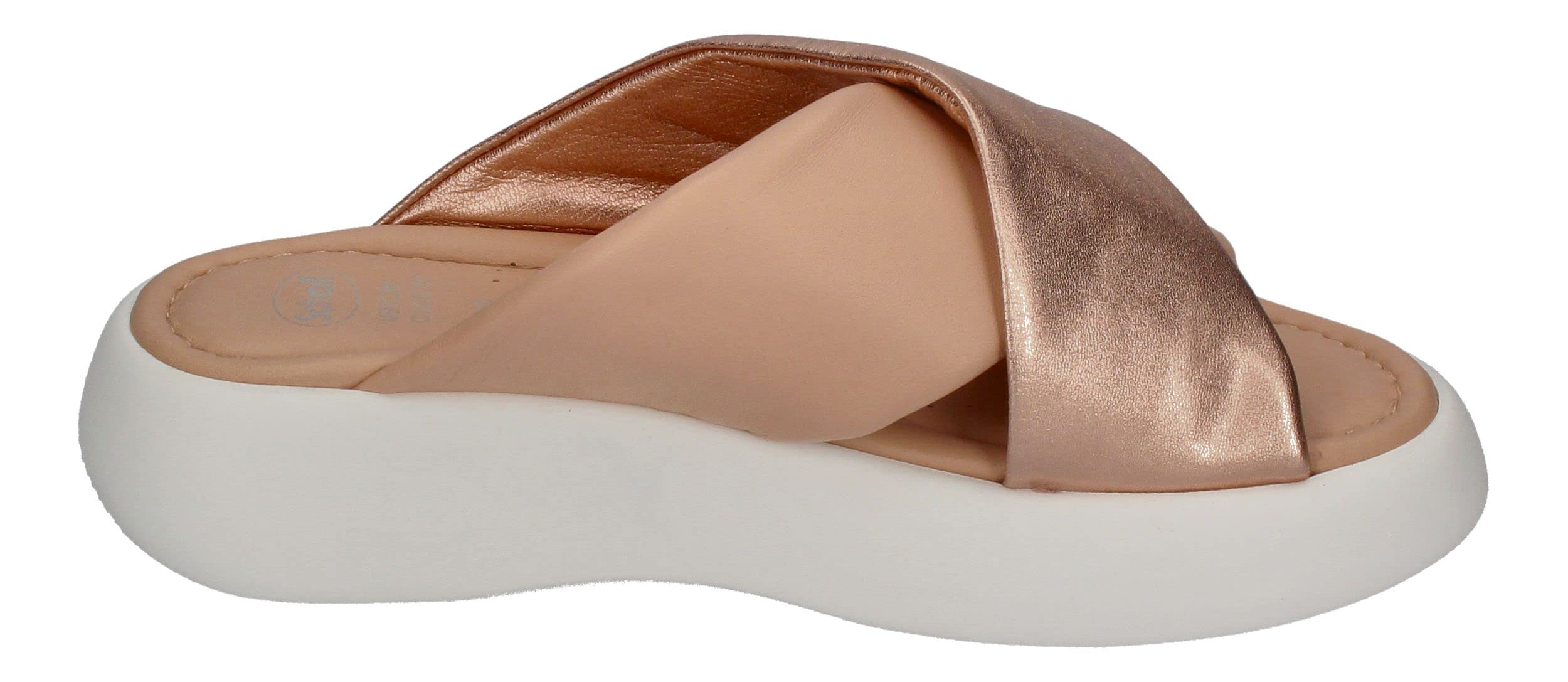 Doctor Scholl Sandalo Boca Cross Light, scarpe ortopediche da donna, rosa chiaro, 37 EU