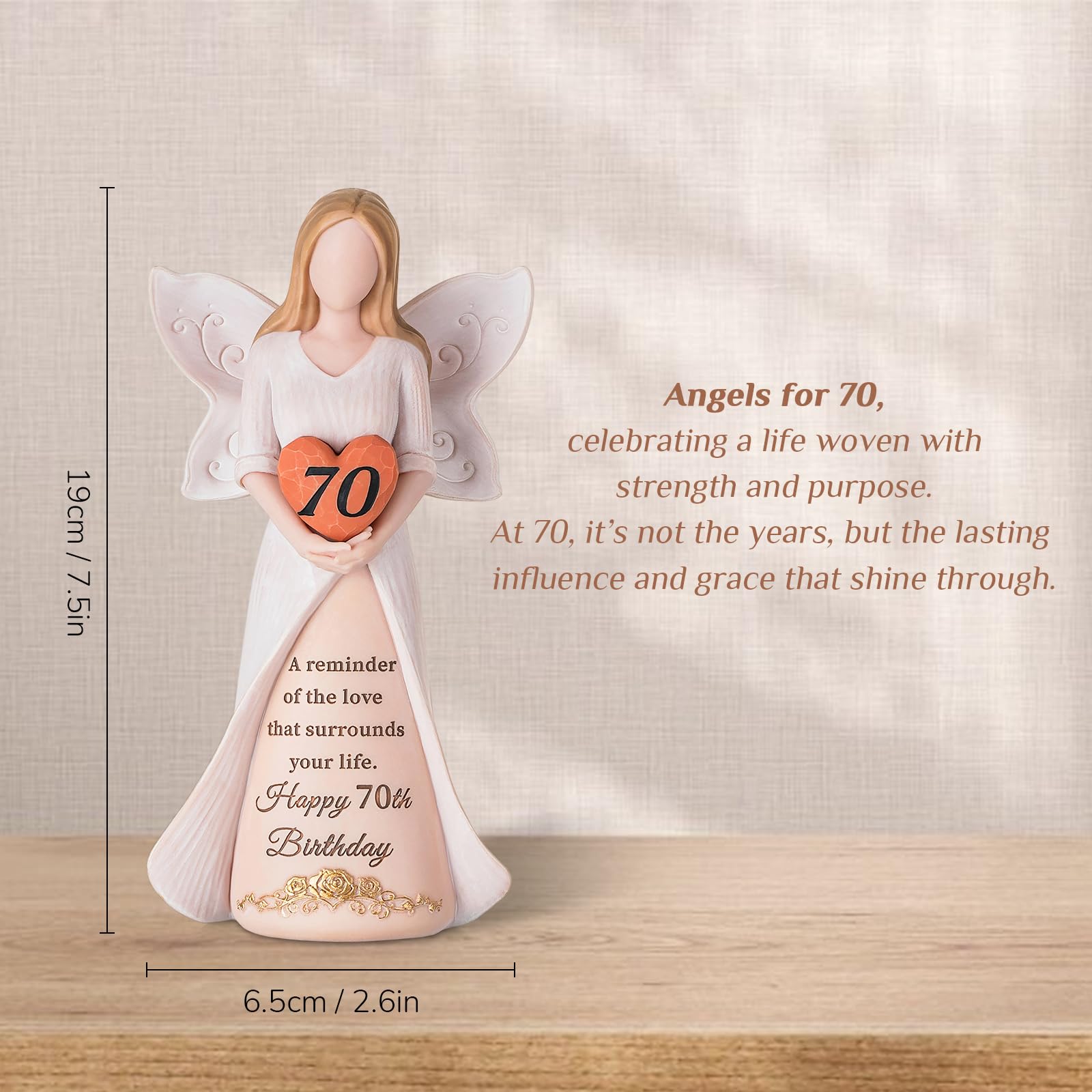 Storieme 70th Birthday Gifts for Women: Best Birthday Gifts for Mom Daughter Friend Happy Birthday Gift for 70 Year Old Woman