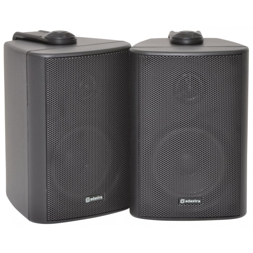 Adastra 5.25" 2 Way Compact Stereo Hifi Speakers 90W Pair Home Mini Wall Mount Abs 5015972016350