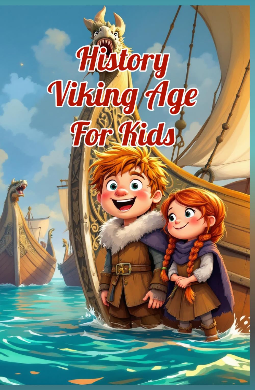History Viking Age for Kids: Norse Warriors, Explorers, Raiders, Myths, Gods, and Daily Life from the Age of the Norsemen (History Basic For Kids)