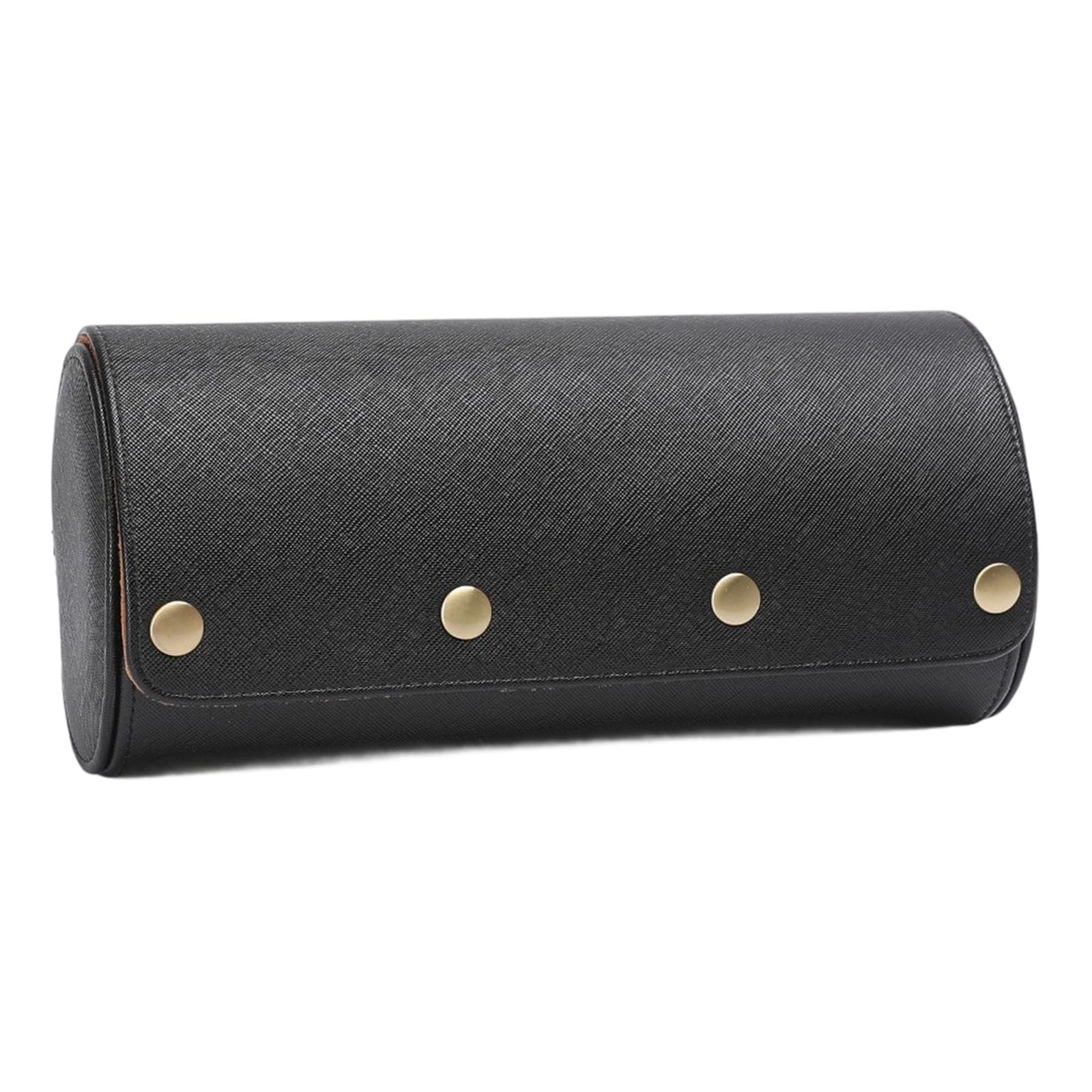 Jazuaiao Watch Travel Case Wristwatch Storage Box Removable Pillows Jewelry Holder Container for Business Travelers Leather Watch Box