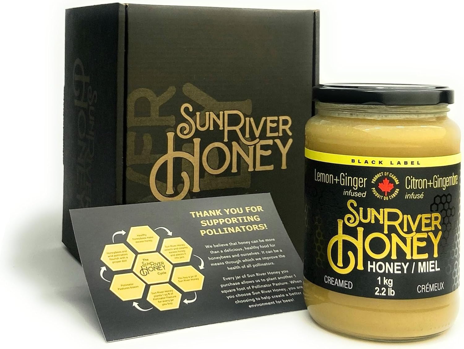 Sun River Honey Flavoured Infusions (Lemon Ginger, 1kg)