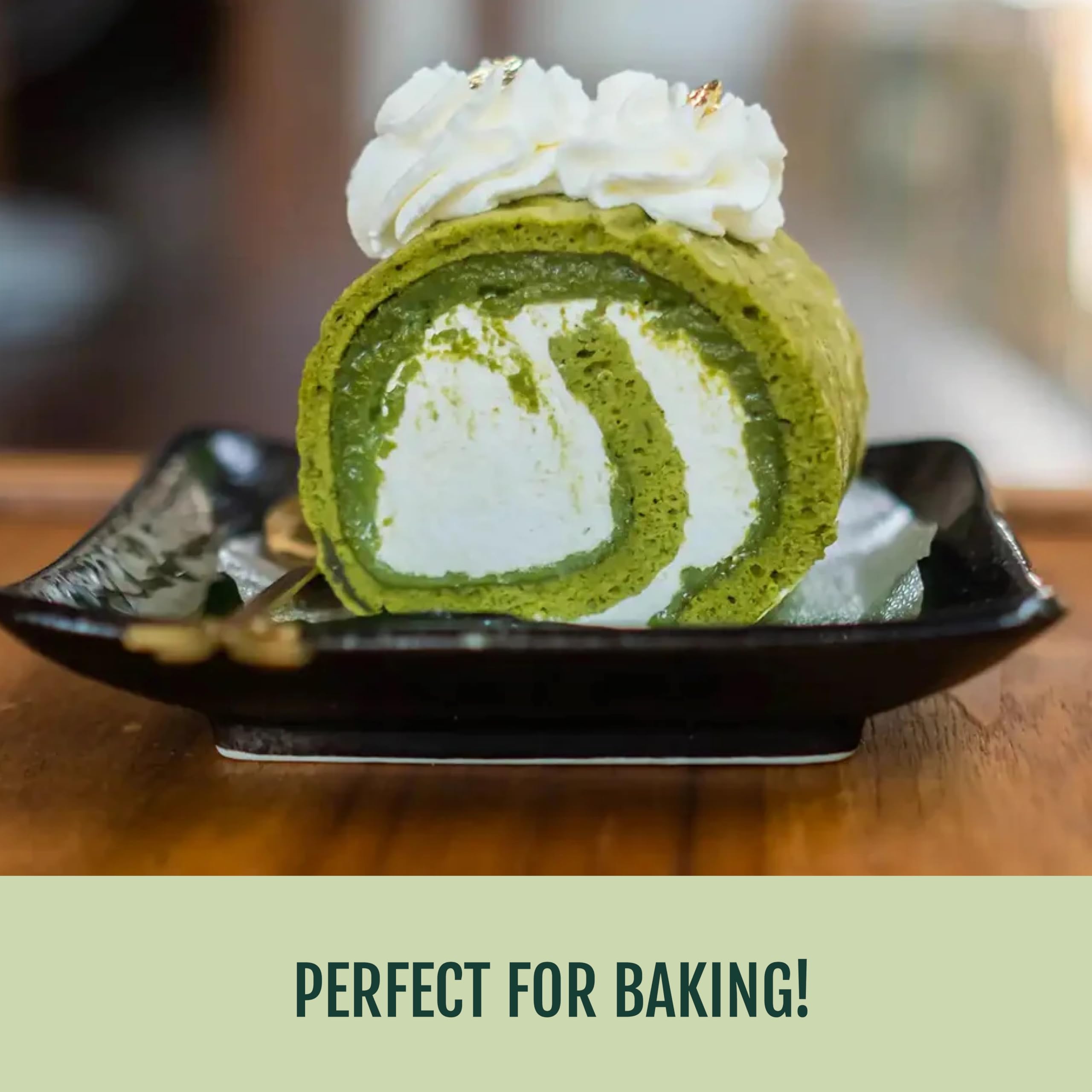 Two Leaves and a Bud Chefs Matcha Green Tea 100 Japanese Culinary Matcha Powder 1 Resealable Bag 340g — view 5