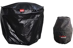 BroilPro Accessories The Big Easy Turkey Fryer Cover in Black, Including Black Tank Cover