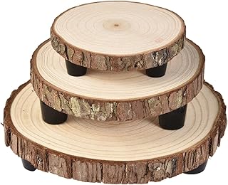 [INEOUT] スツール 木製 プラントスタンド 木製花台 ミニ木製スツール フラワーラック 鉢スタンド 植物スタンド 花台 屋内植物スタンド 植木鉢台 植木鉢ラック 燭台ホルダー 花瓶ラック 多肉植物 観葉植物 飾り台 鉢置き 園芸ラック 屋内/屋外/居間 部屋装飾用品にも 【 3サイズセット】