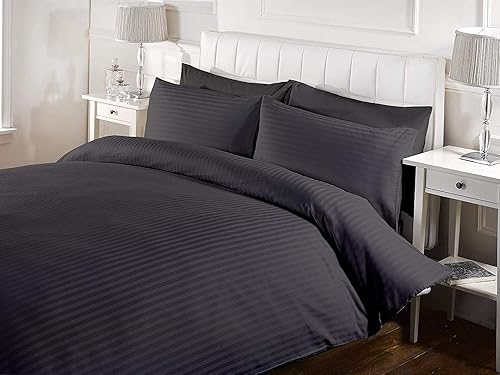 Miniatura 9 de RRlinen - Funda de edredón con cierre de cremallera, 100% algodón, lujosa e hipoalergénica, 800 hilos, ultra suave