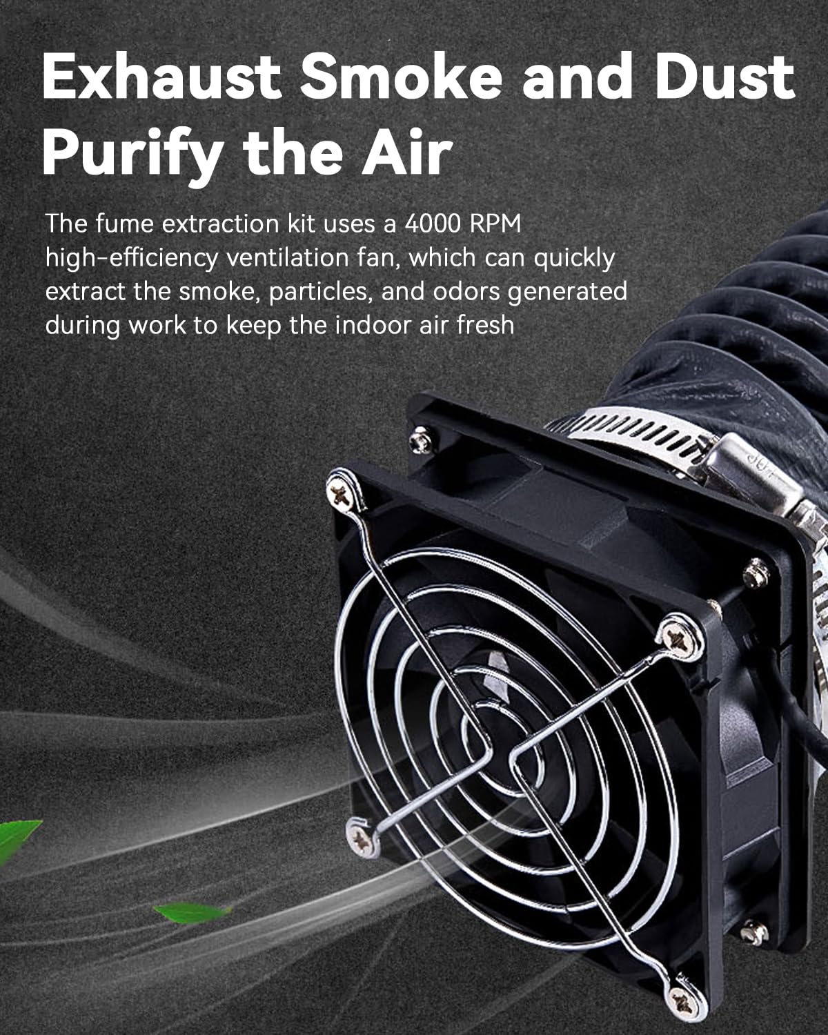 Amazon.com: Creality Official Fume Extraction Kit, with a 4000 RPM